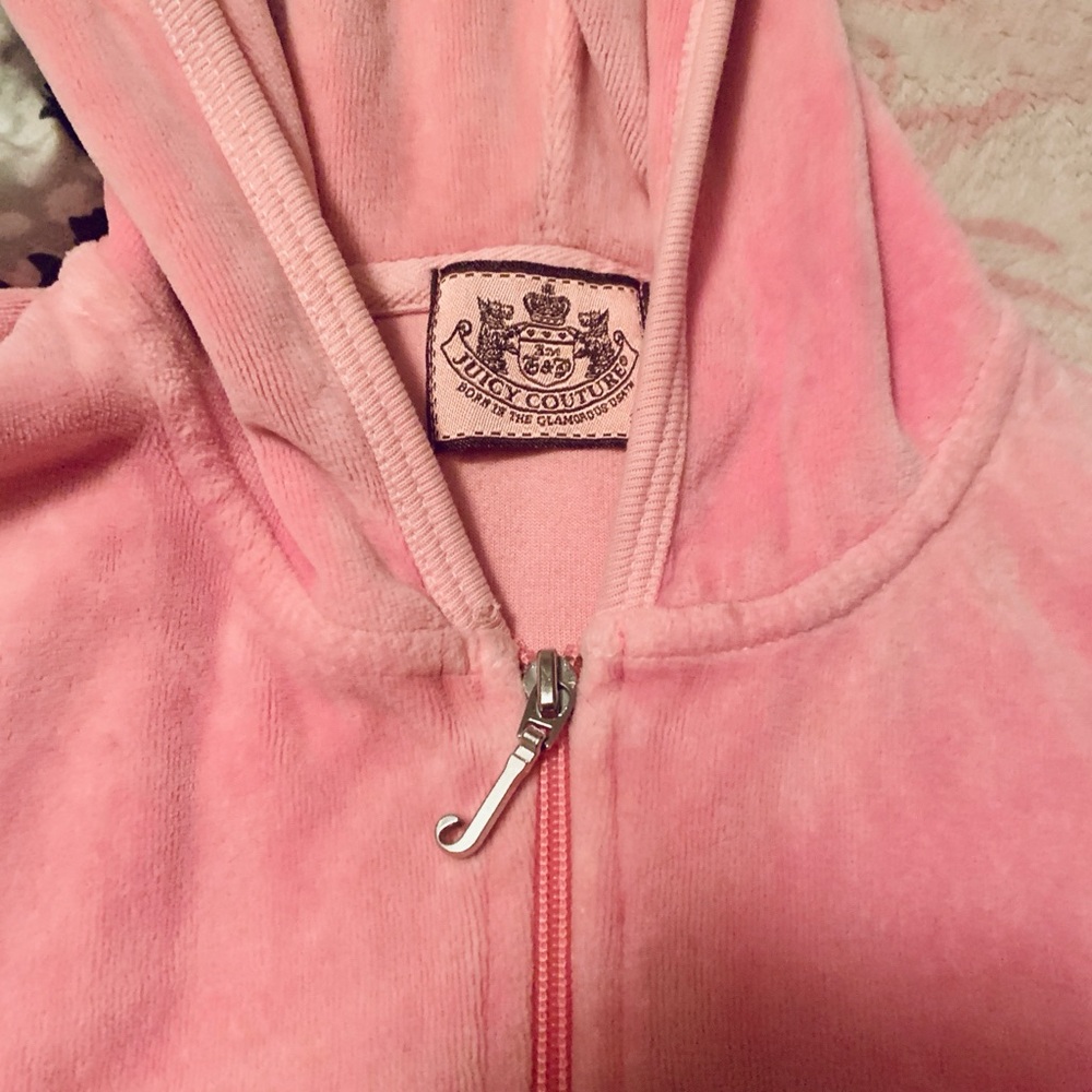Original Juicy Couture Size S Baby Pink Sweatshirt